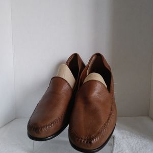 Giorgio Brutini Tan Leather Loafers